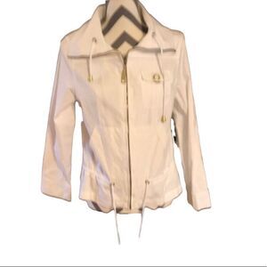 LAL Live A Little White Jacket MEDIUM